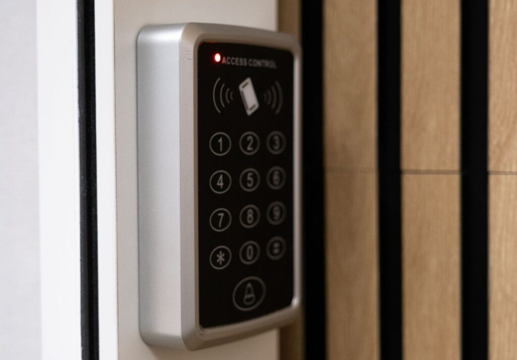 access control for acoustic booths